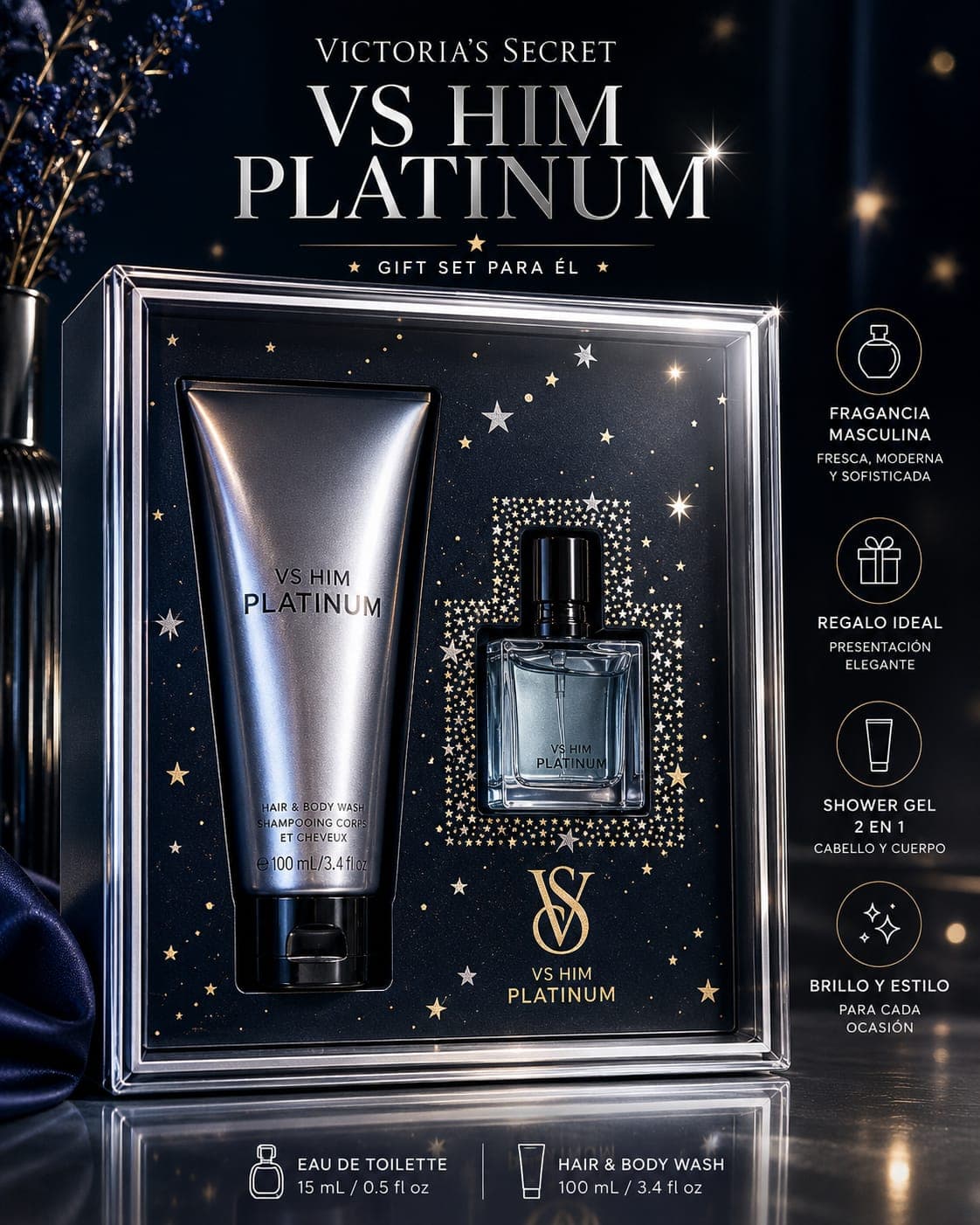 Kit For Him Platinium