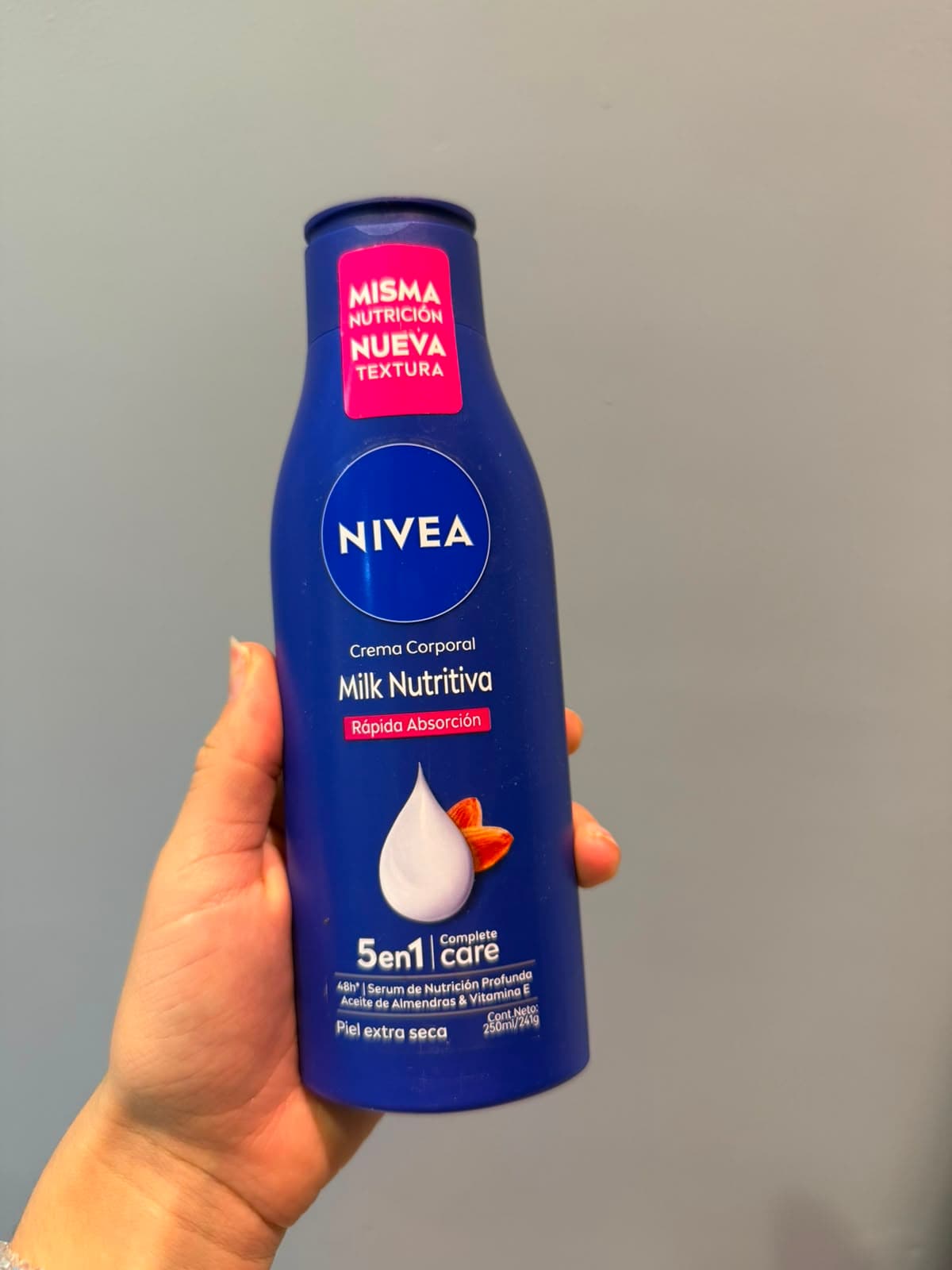 Crema Corporal Hidratante Nivea Milk Nutritiva