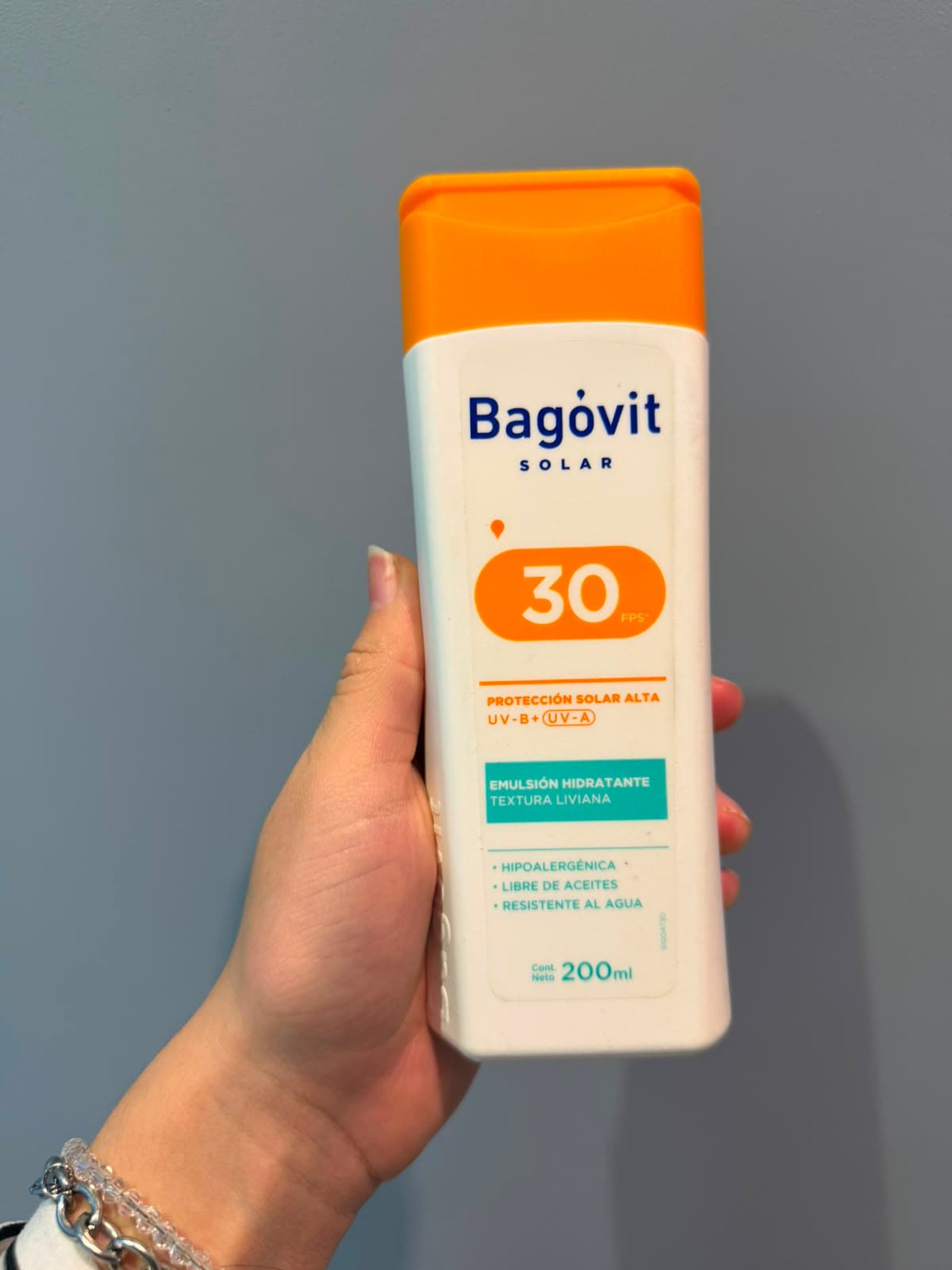 Protector Solar Bagóvit Family Care FPS 30 para Todo Tipo de Piel
